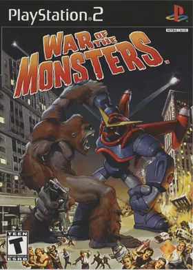 War of the Monsters box cover front